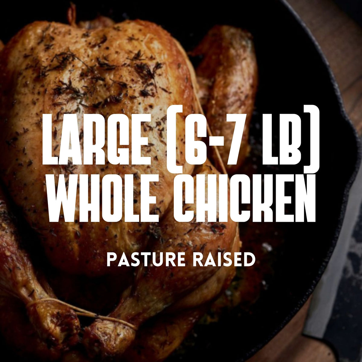 Pasture Raised Chickens (Large Whole)