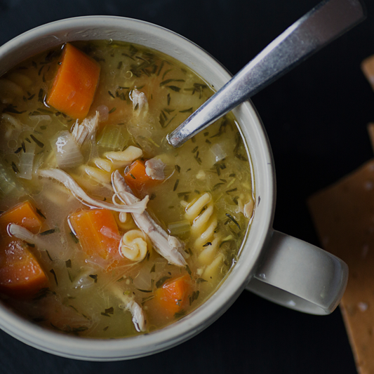 Homemade Chicken Soup with Pasture-Raised Chicken