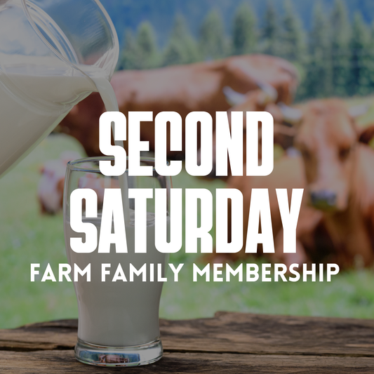 Members ONLY: Grass-Fed Raw Milk Pet Treat (Half Gallon) – Farm Family (2nd Saturday)