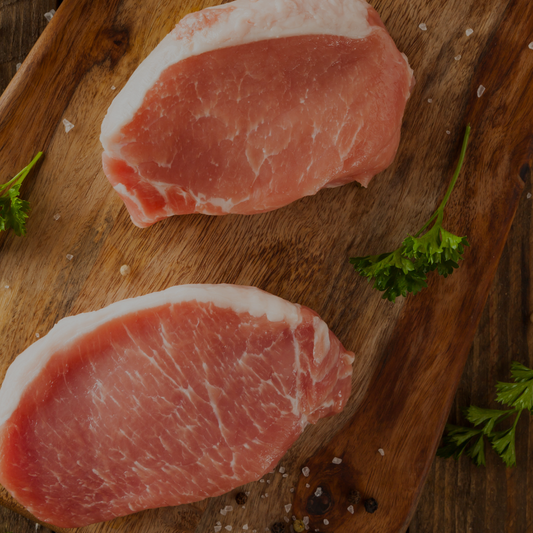 Pasture/Woodlot Raised Pork - Boneless Pork Chops (2 Pack)