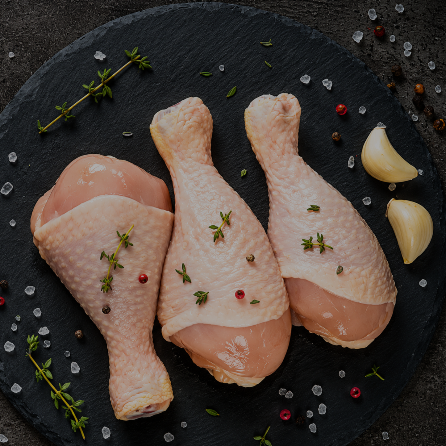 Pasture Raised Chicken Legs (Pack of 3)