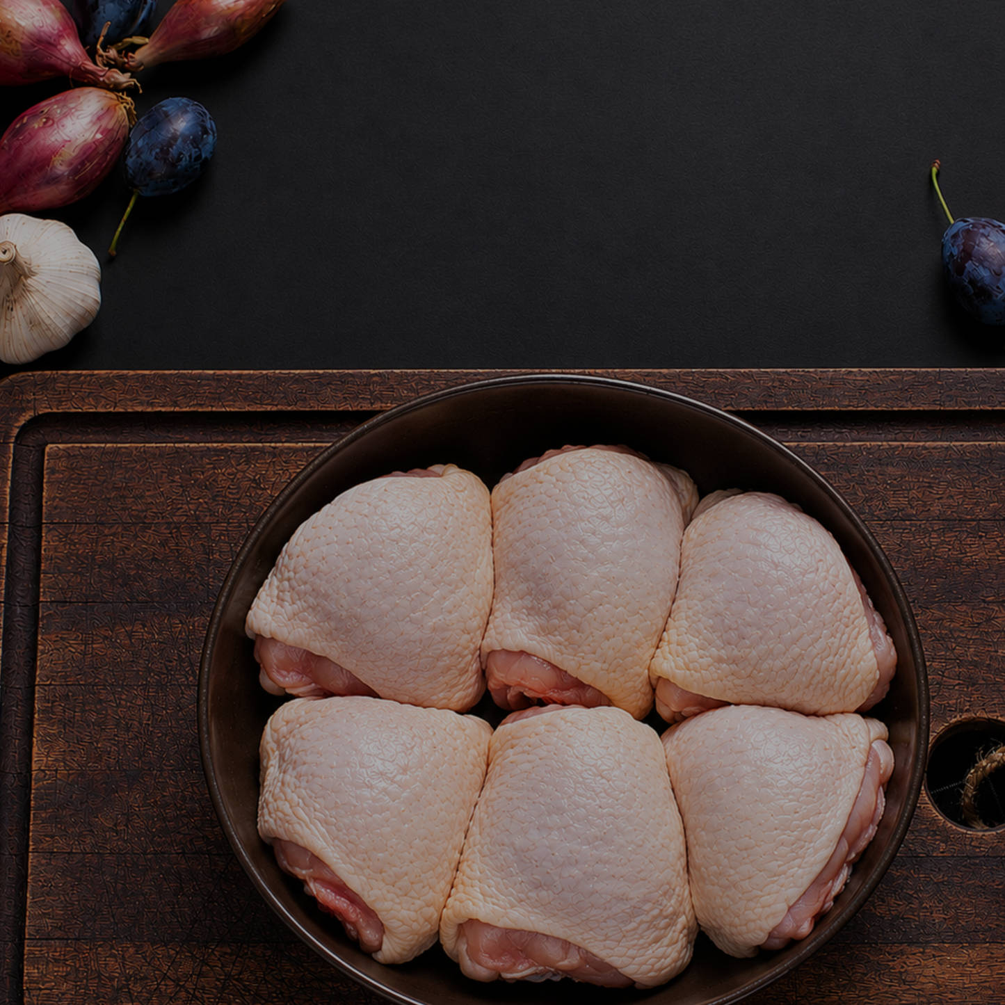 Pasture Raised Chicken Thighs (Family Pack of 6)